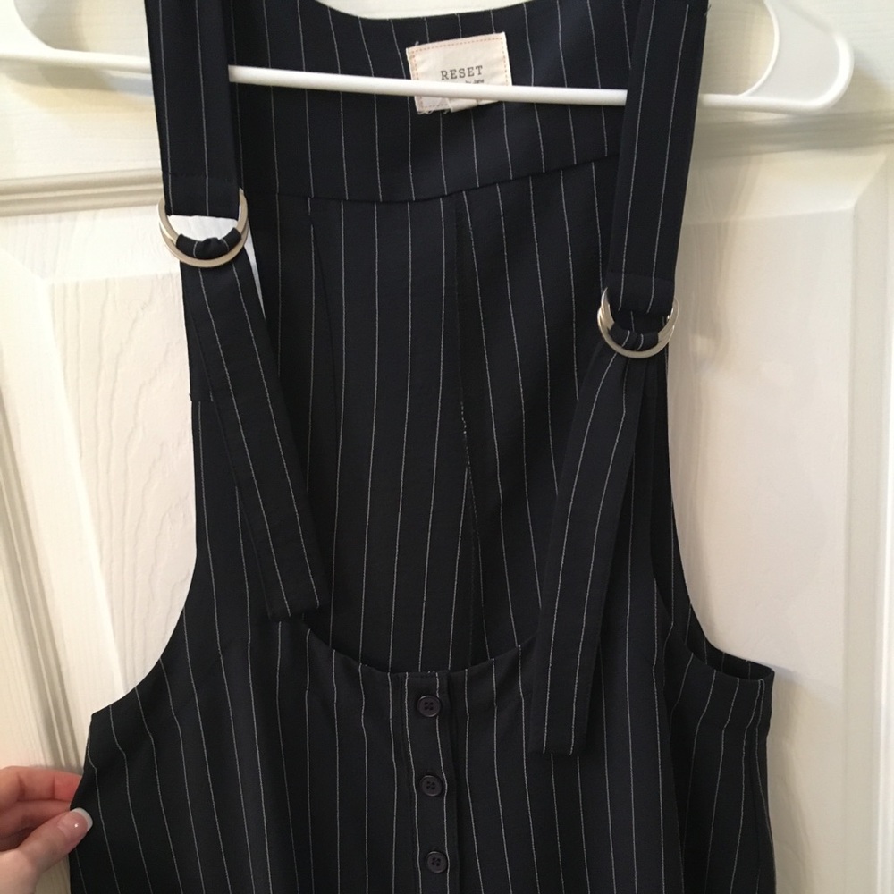 Dark blue dress jumpsuit